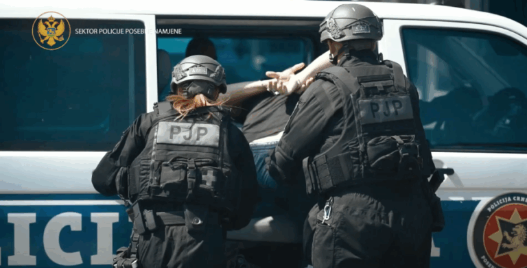 Akcija policije u Ulcinju: Uhapšene tri osobe zbog zelenaštva