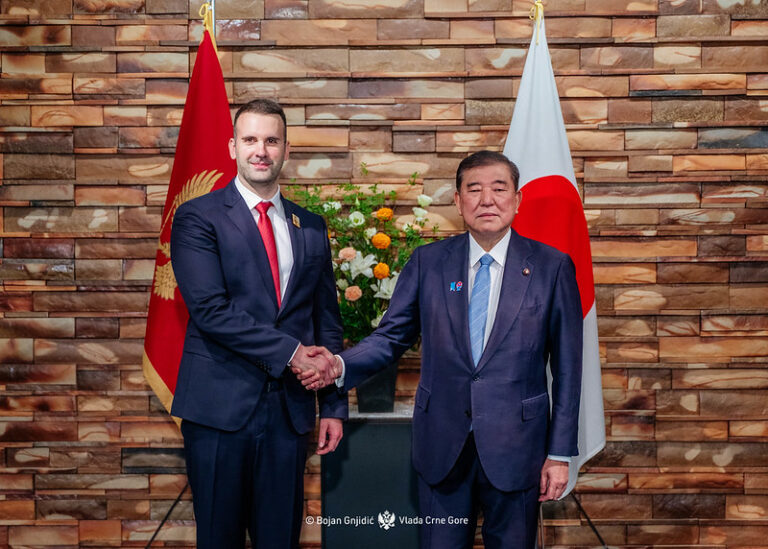 Spajić: Japan od jeseni ukida vize za građane Crne Gore