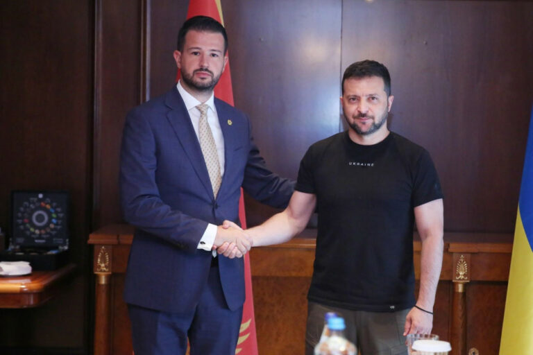 Zelenski u Podgorici 15. maja, potpisuje bezbjednosni sporazum sa Milatovićem