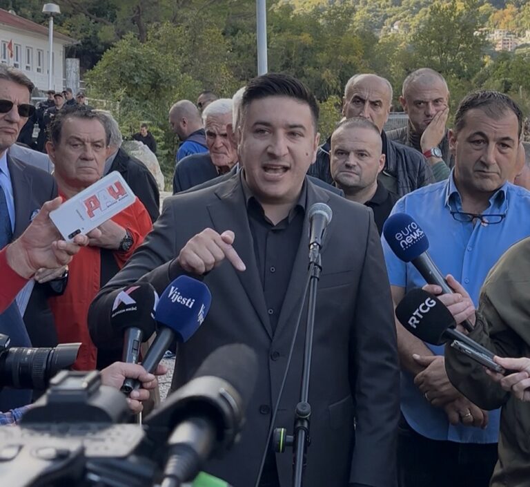 Slobodna Crna Gora osuđuje prijetnje upućene Dajkoviću: ,,Nacrtana ti je meta, pazi na ženu i djecu“