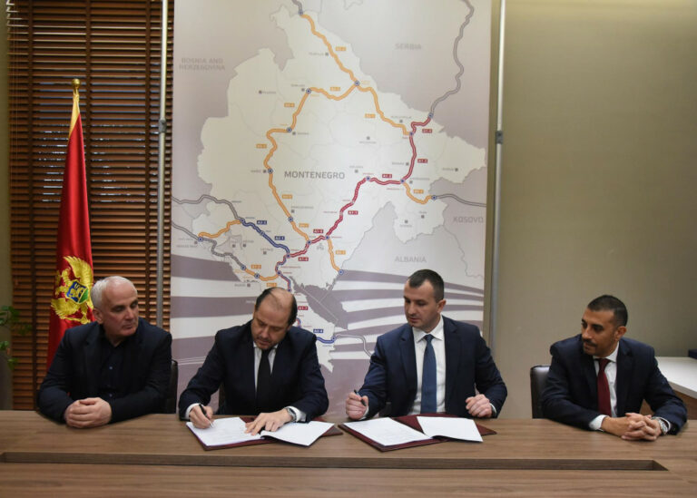 Monteput i italijanska firma potpisali ugovor o nadzoru radova na drugoj dionici auto-puta