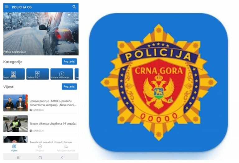 (FOTO) Aplikacija Uprave policije: Od informacije do podnošenja prijave