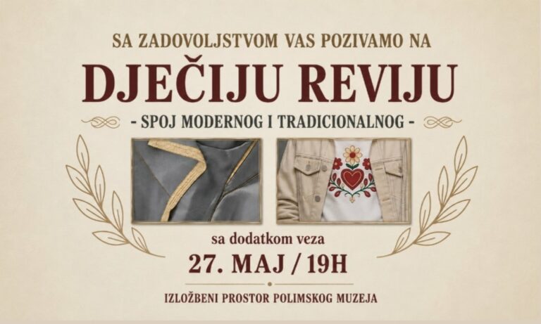 D‌ječija revija ,,Niti mašte – tradicija u novom ruhu”